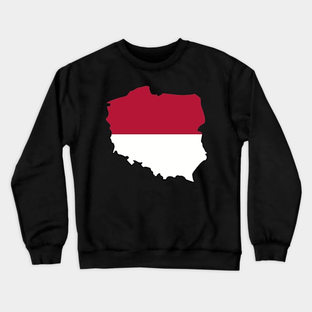 Poland Crewneck Sweatshirt by Designzz